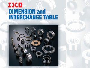 IKO Dimension and Interchange Table